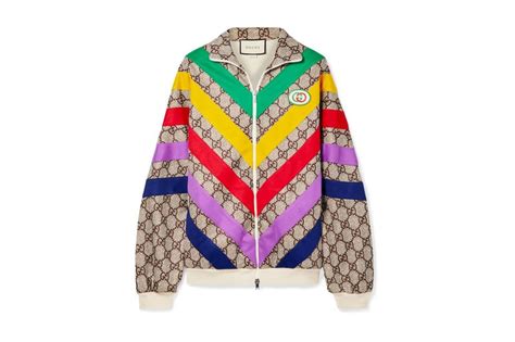 gucci retro track sweater|net a porter gucci.